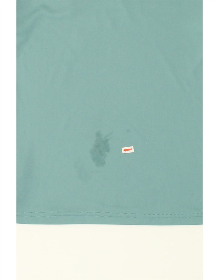 PUMA Boys Graphic T-Shirt Top 11-12 Years Green Polyester | Vintage Puma | Thrift | Second-Hand Puma | Used Clothing | Messina Hembry 