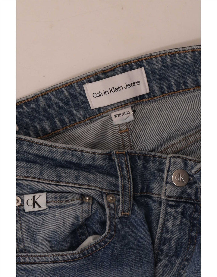 Blugi skinny pentru bărbați Calvin Klein W28 L30 albastru