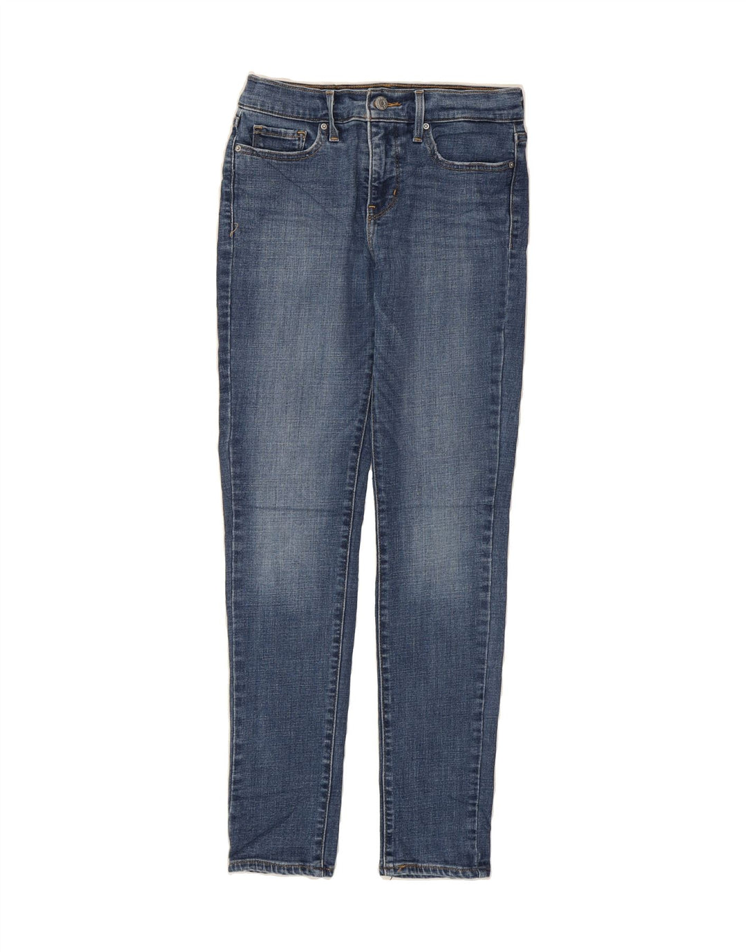 LEVI'S Womens Skinny Jeans W26 L30 Blue Cotton Vintage Levi's and Second-Hand Levi's from Messina Hembry 