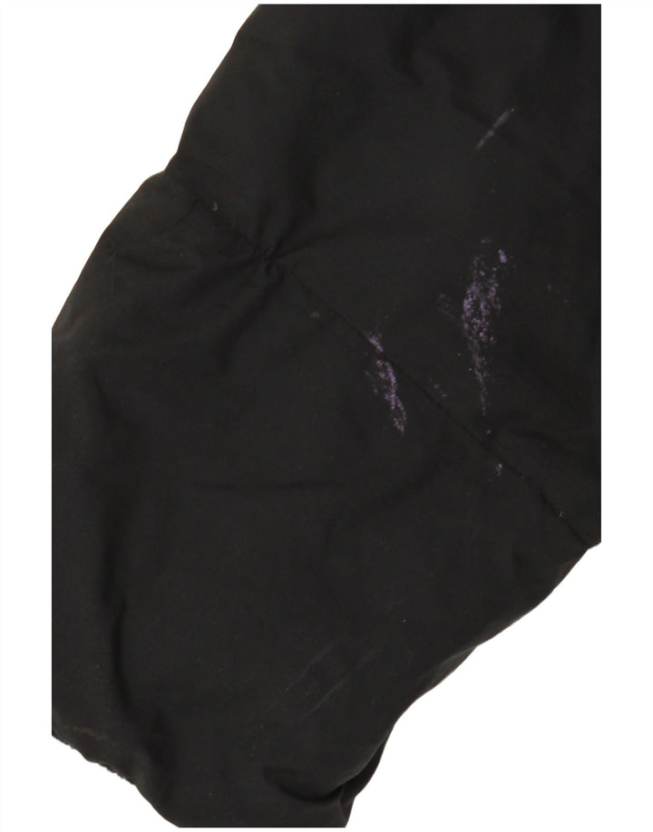 Jachetă căptușită cu glugă supradimensionată pentru femei ADIDAS UK 10 Poliester negru mic