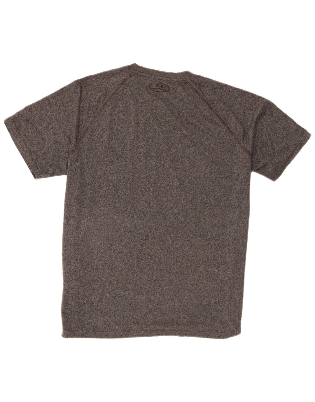 Tricou Under Armour pentru bărbați Top mare, gri poliester pătat