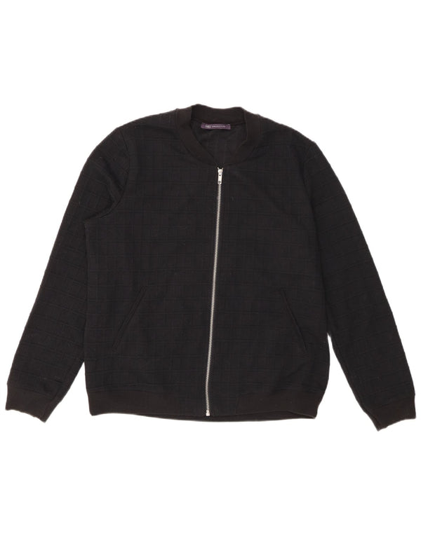 Pulover cardigan pentru femei Marks & Spencer UK 14 mare, negru, viscoză