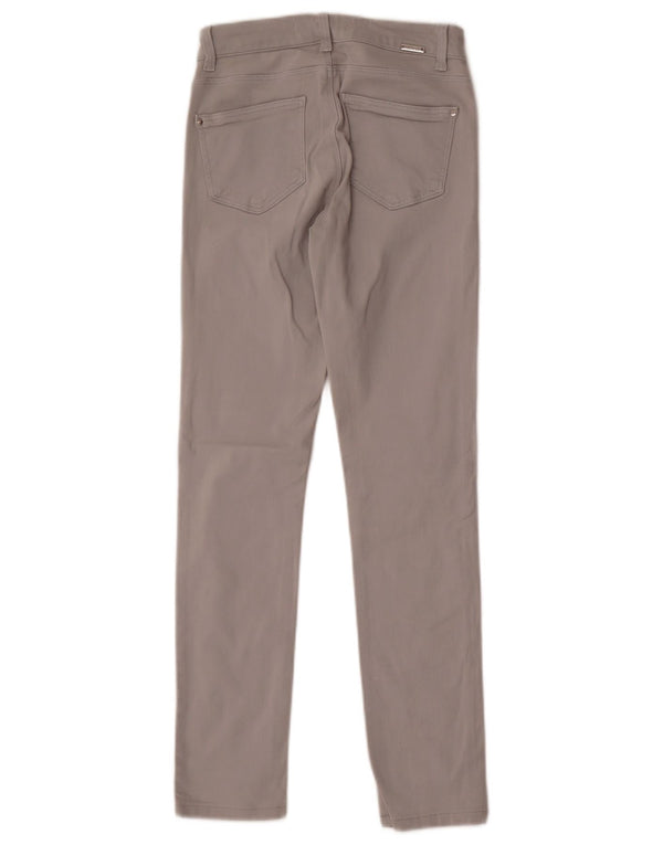 Pantaloni de damă Zara skinny casual EU 36 XS W26 L28 bumbac gri