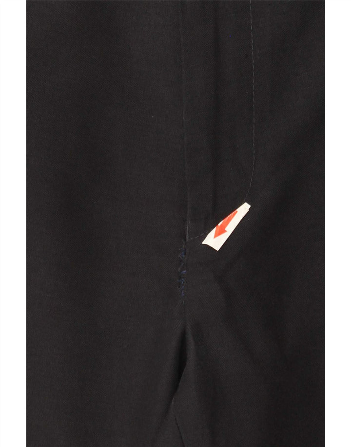 Marks & Spencer Pantaloni de costum pentru bărbați, drepti, cu croiala normală, L40 L33, bleumarin