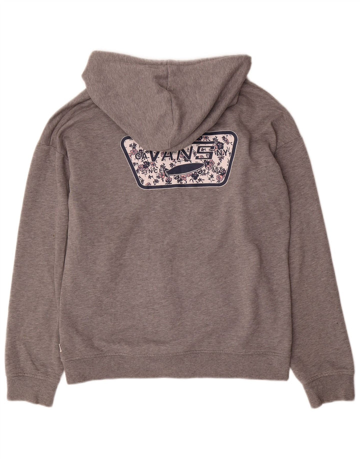 Pulover Vans Graphic Zip pentru bărbați, gri mediu