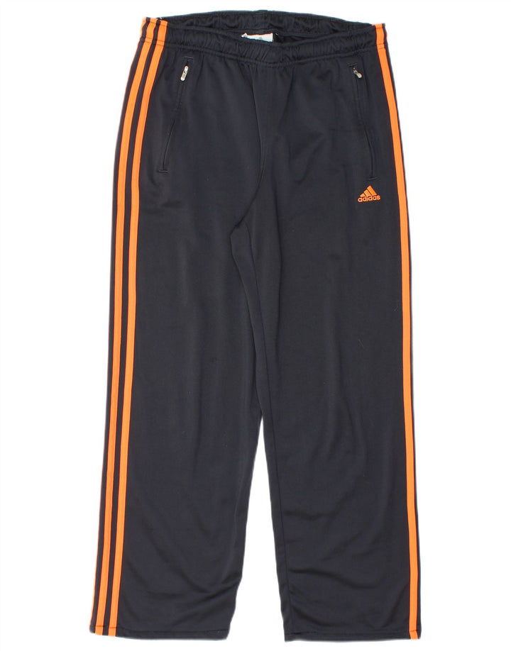 Pantaloni de trening Adidas pentru bărbați, poliester, albastru mic
