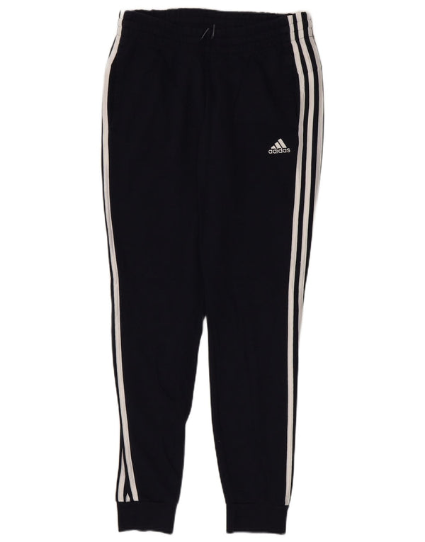 Pantaloni de trening Adidas pentru femei Joggeri UK 8/10 Bumbac bleumarin mic