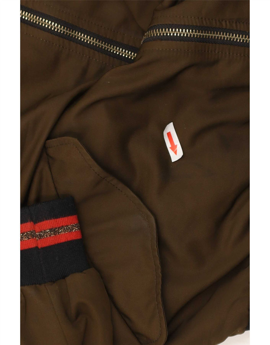 Bomber pentru femei Zara Marea Britanie 40 Poliester kaki mare