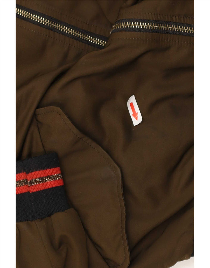 Bomber pentru femei Zara Marea Britanie 40 Poliester kaki mare