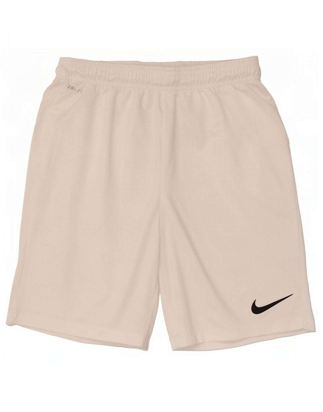 Pantaloni scurți sport Nike Dri Fit pentru bărbați, poliester alb mediu