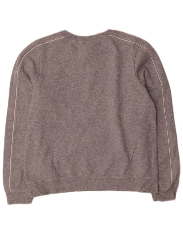 Pulover supradimensionat pentru femei Nike UK 10, bumbac cu pete gri mici