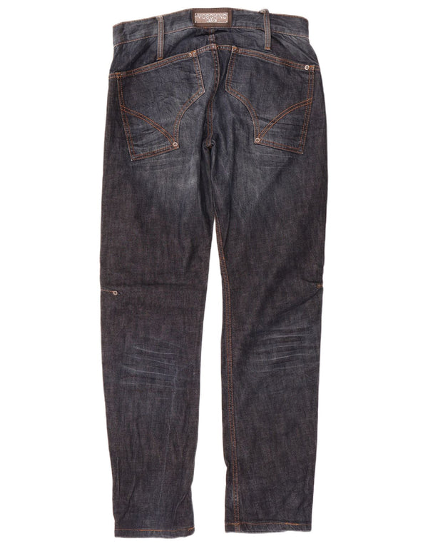 Blugi slim pentru bărbați Moschino W31 L32 bumbac bleumarin