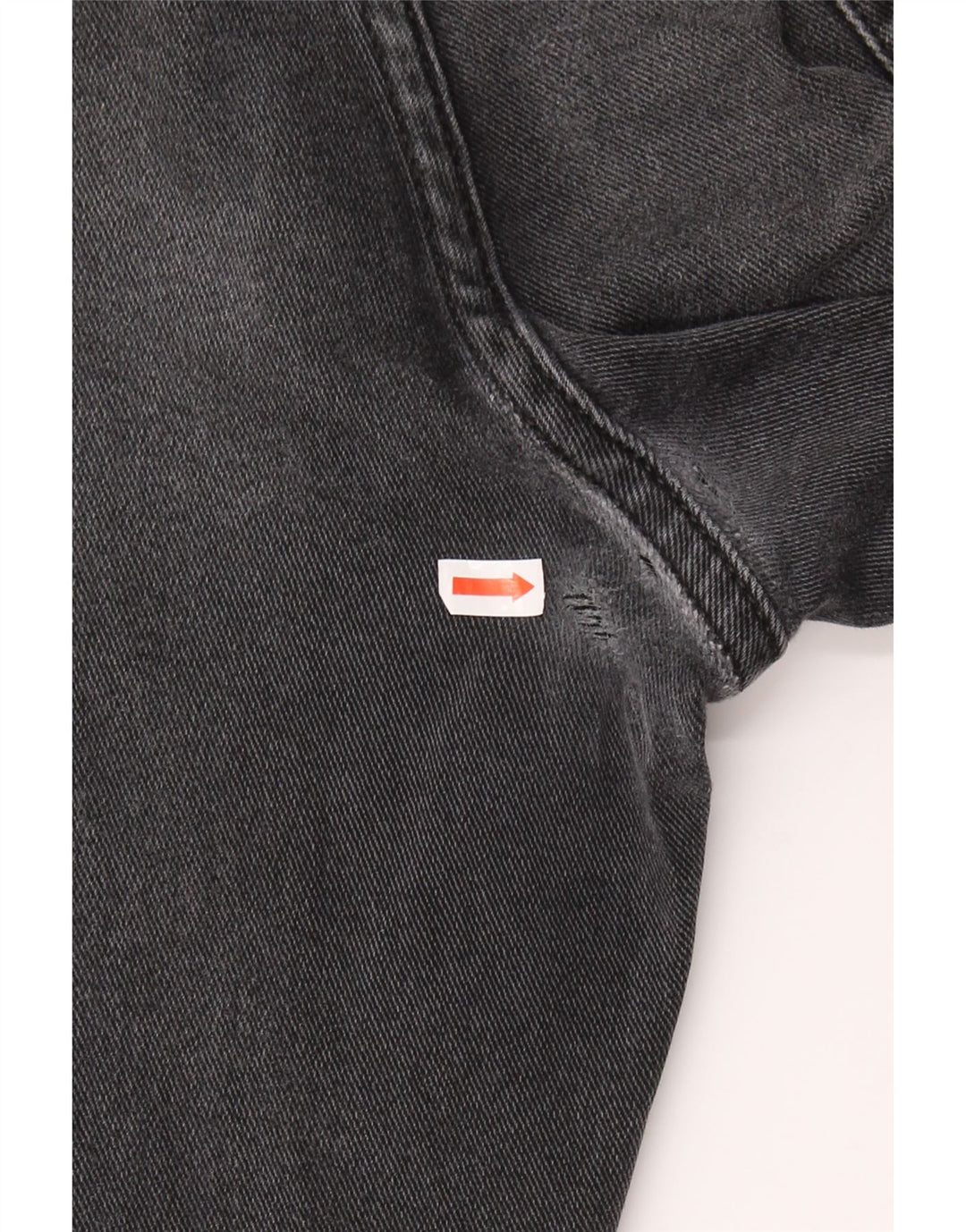 WRANGLER Jeans drepte pentru bărbați Texas W38 L30 bumbac negru