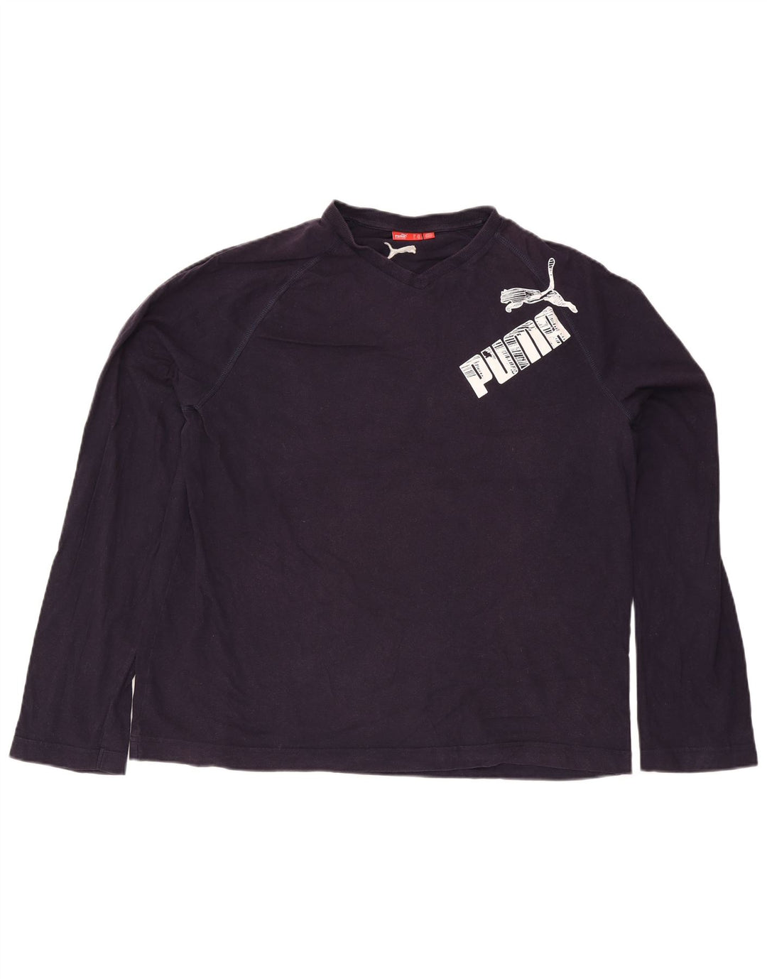 Tricou cu mânecă lungă Puma pentru bărbați, 2XL, bleumarin, bumbac