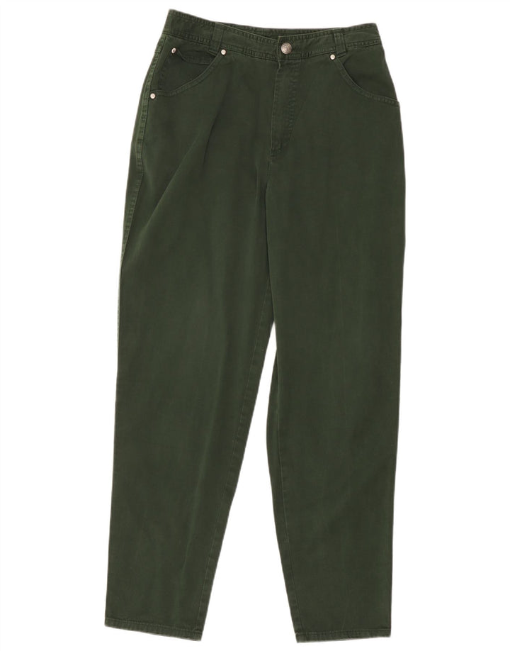 Blugi conici pentru femei Rosner EU 40 Medium W30 L29 Bumbac verde
