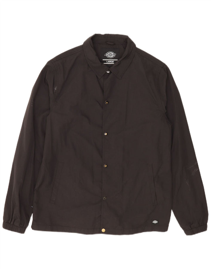 Bomber Dickies pentru bărbați UK 40, mare, neagră, poliamidă