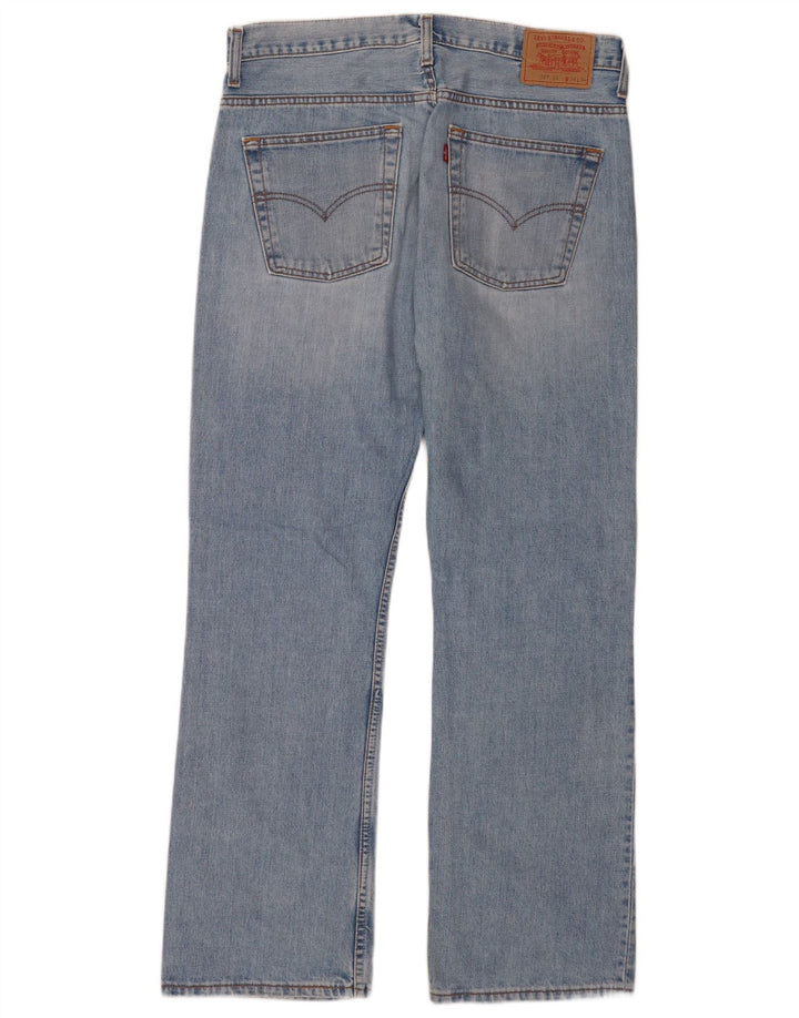 Blugi pentru bărbați Levi's 507 Bootcut W36 L34 Bumbac albastru