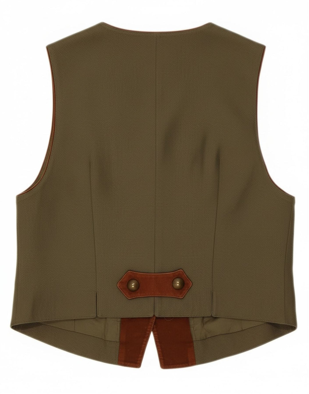 Vestă pentru femei C&A UK 14 Medium Khaki Floral Linen