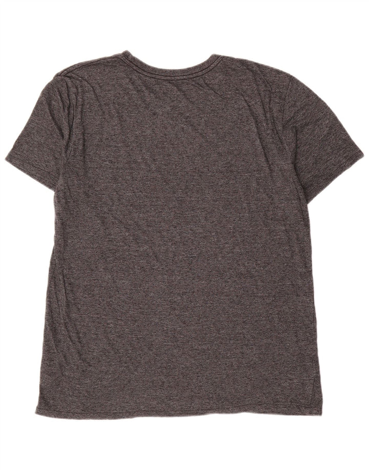 Tricou pentru bărbați Hurley Top mare, gri poliester cu pături