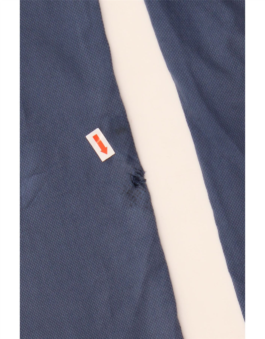 Pantaloni tăiați drept pentru femei Benetton W33 L25 albastru