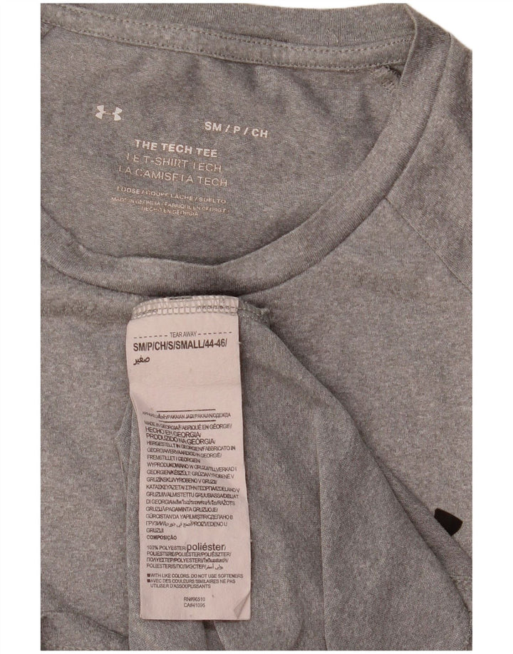 Tricou Under Armour pentru bărbați Loose Fit Top mic, gri, poliester