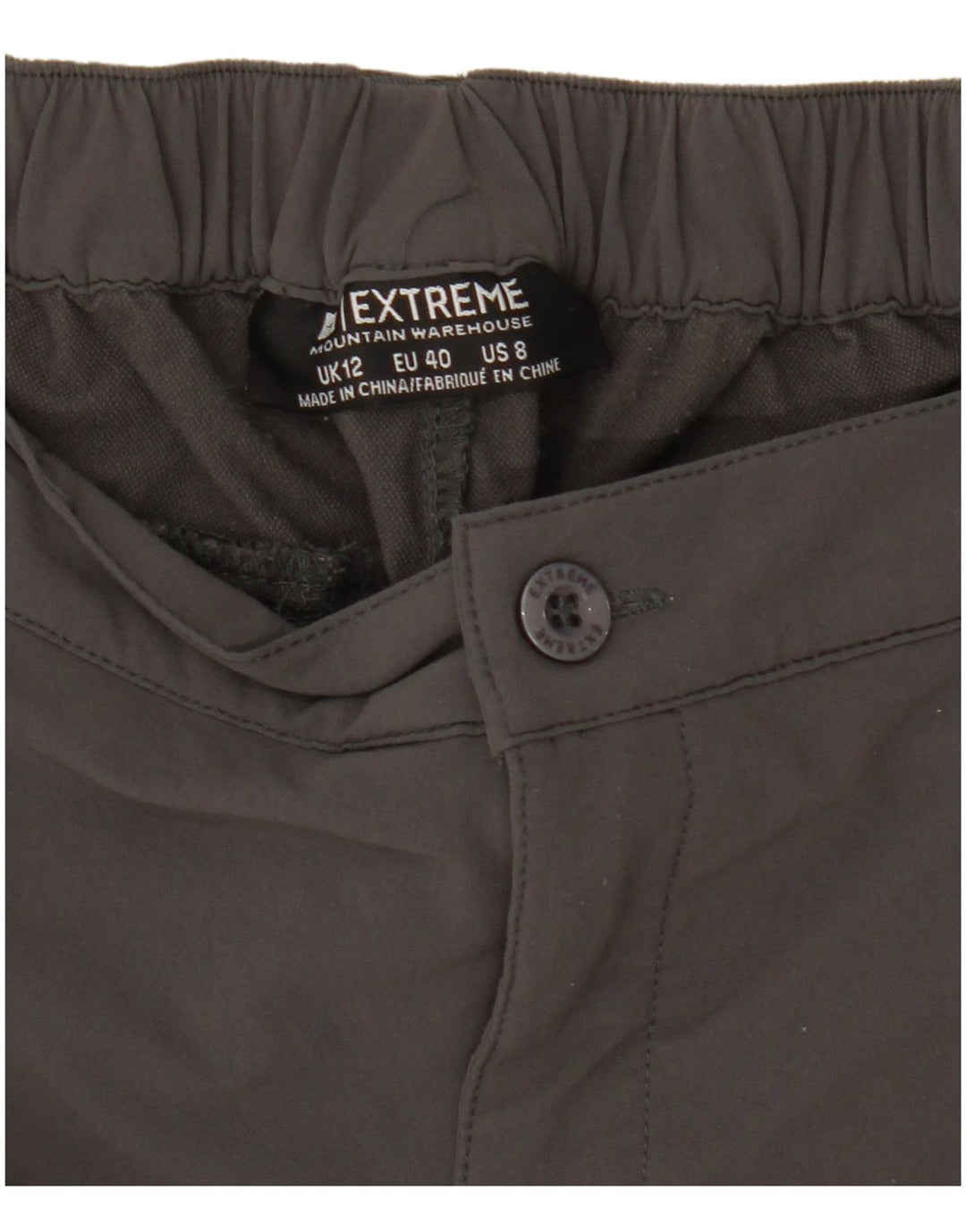 Pantaloni scurti cargo pentru femei Mountain Warehouse UK 12 Medium W29 Gri