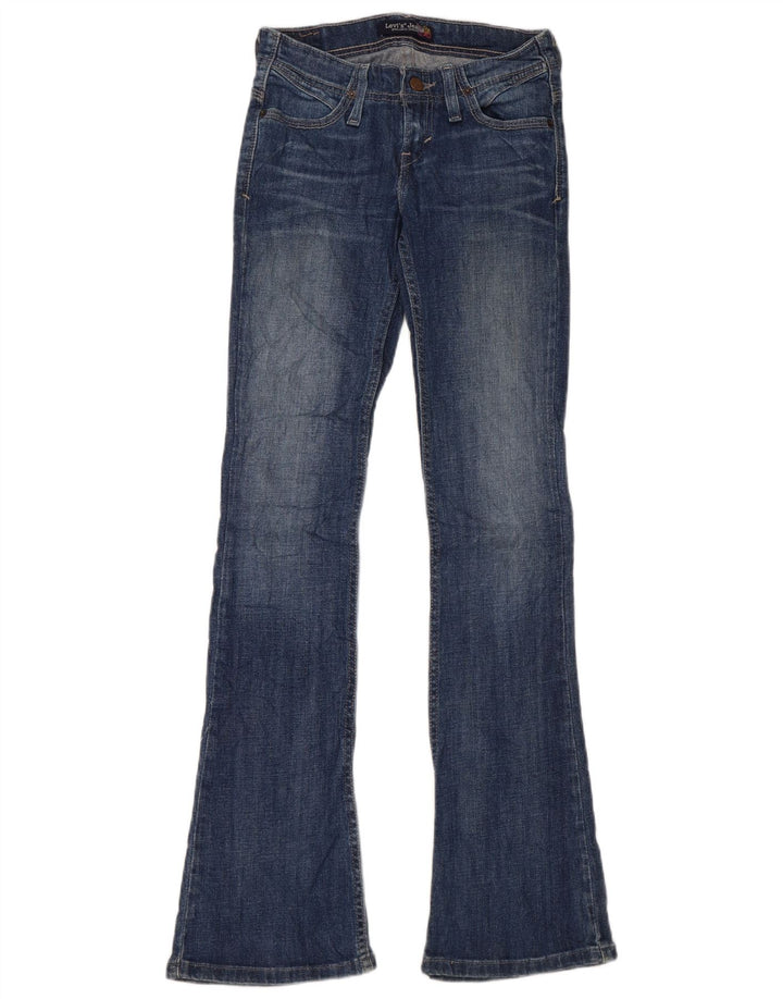 Blugi evazați pentru femei Levi's US 0 XS W26 L32 Bumbac albastru