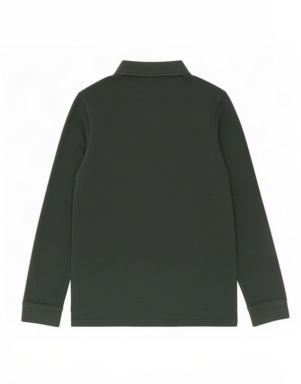 Tricou polo Timberland Slim Fit pentru bărbați, bumbac verde mediu