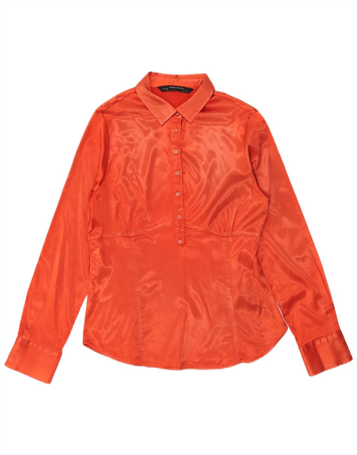 Pulover pentru femei Zara UK 14 mare portocaliu