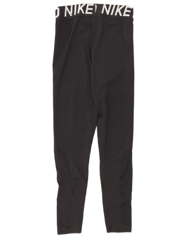 Leggings Nike Fete Dri Fit Graphic 10-11 ani Poliester negru mediu