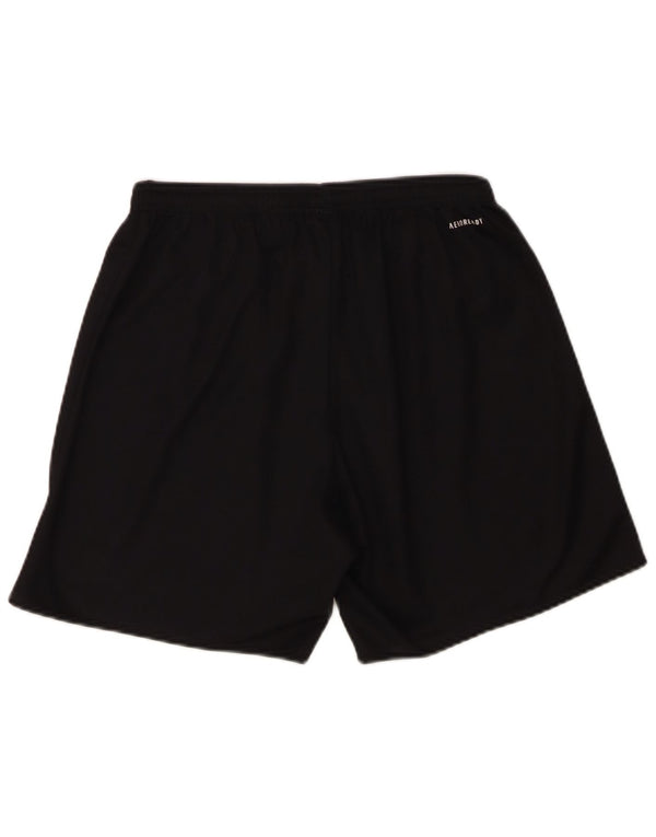 Pantaloni scurți sport Aeroready Adidas pentru bărbați, poliester mediu negru