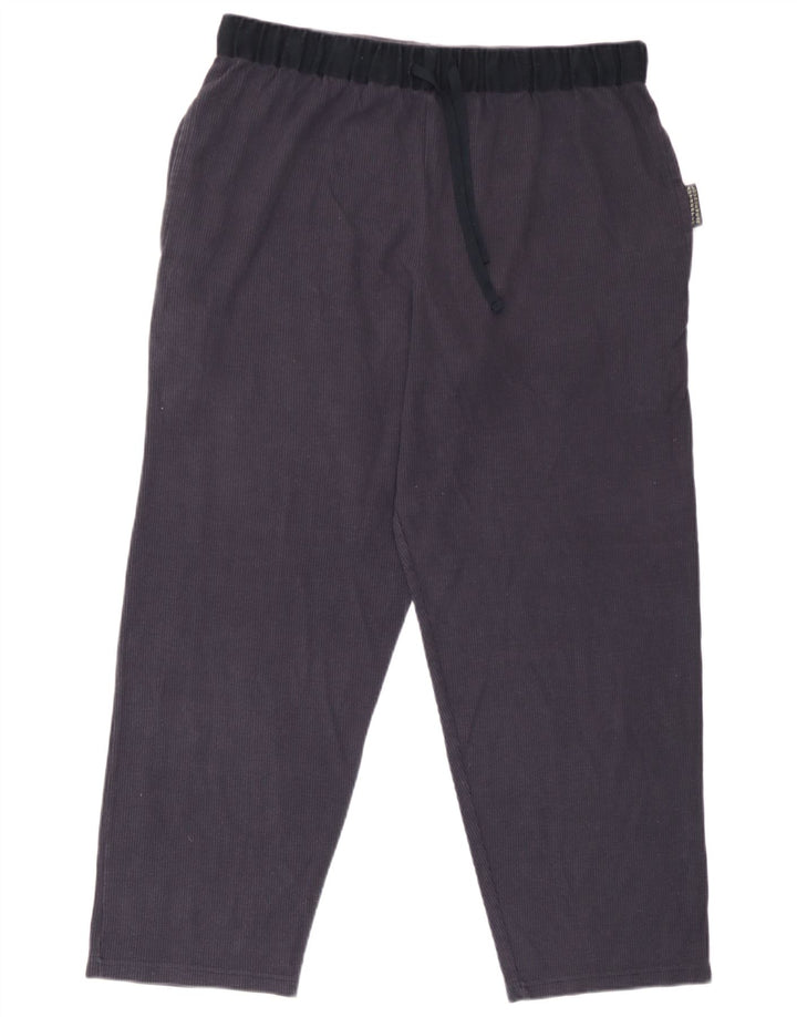 Pantaloni de trening pentru bărbați Marks & Spencer Crop Bumbac mediu albastru bleumarin