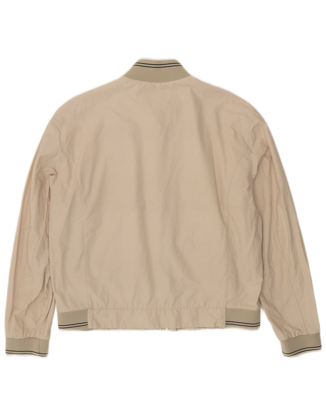 Jachetă bomber pentru bărbați Fred Perry UK 42 XL, bej, nailon