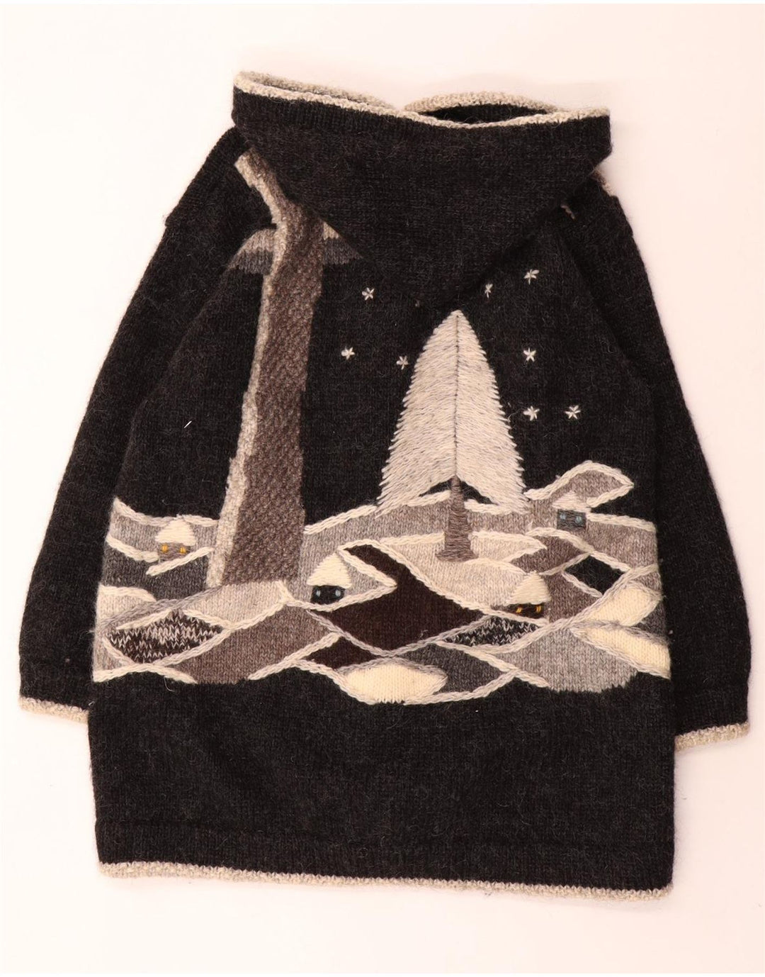 DOBRILA Pulover cardigan supradimensionat pentru femei UK 16 Large Gri Noutate
