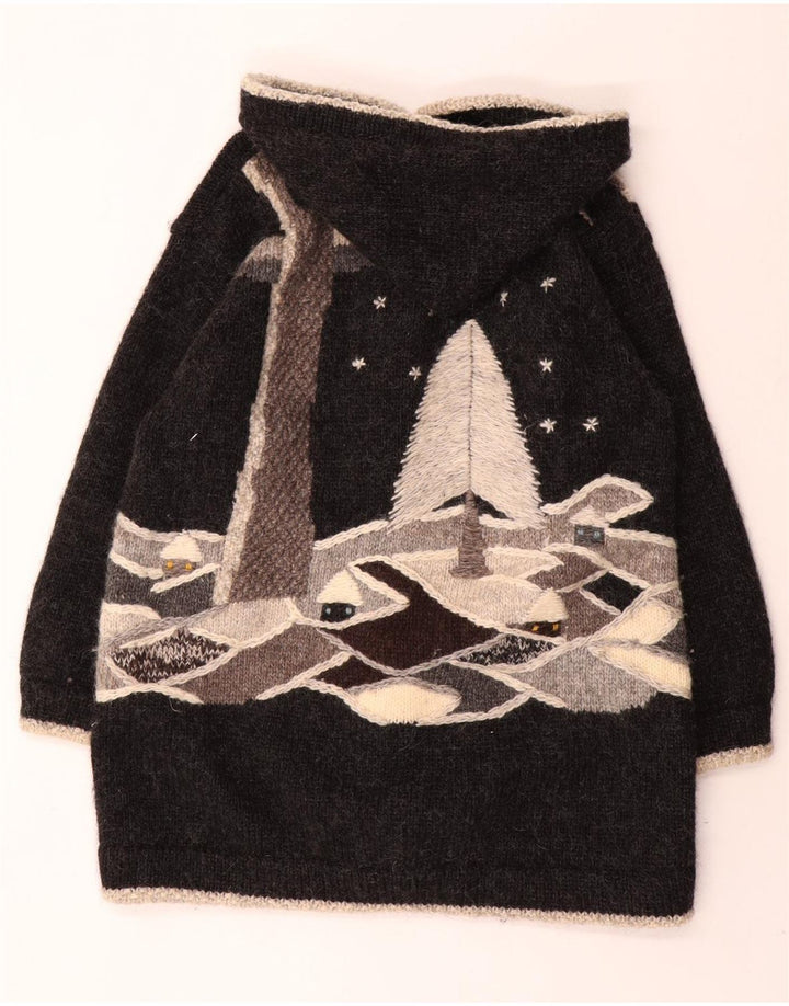 DOBRILA Pulover cardigan supradimensionat pentru femei UK 16 Large Gri Noutate