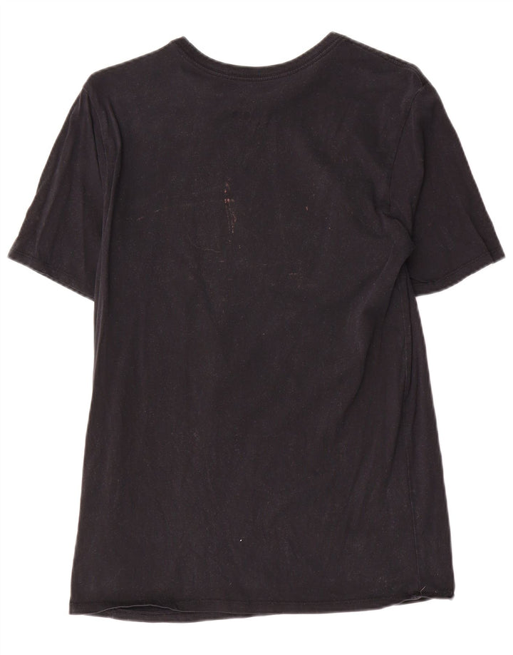 Tricou grafic Jordan pentru bărbați Top mediu negru bumbac
