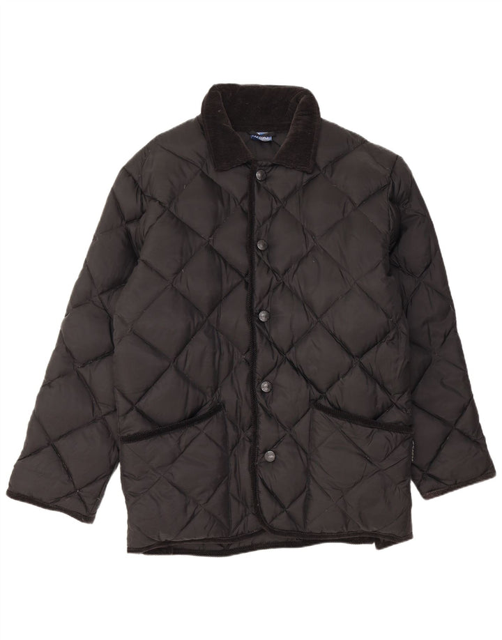 Jachetă matlasată căptușită pentru bărbați Asics UK 36 Poliamidă neagră mică