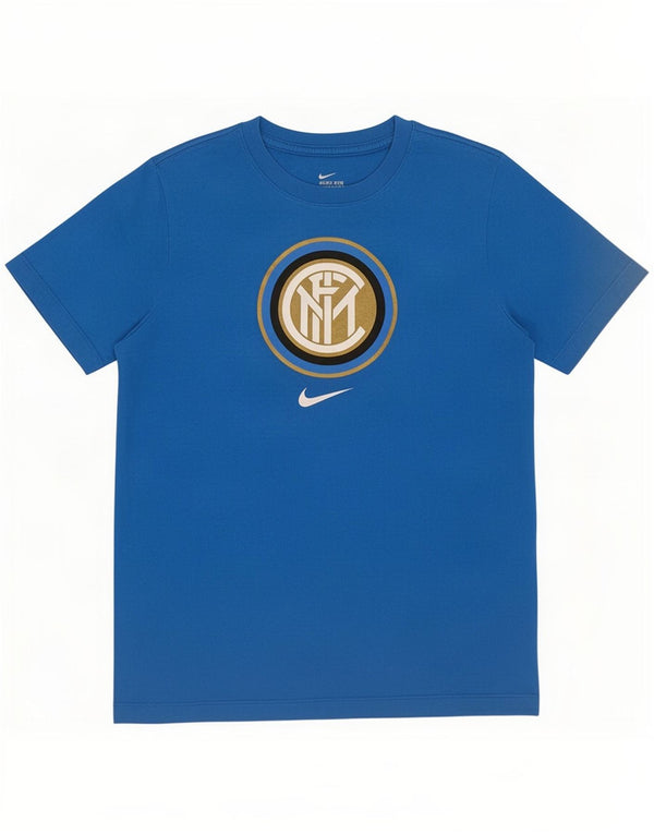 Tricou grafic Nike pentru băieți Inter Milan Top 13-14 ani XL Bumbac albastru