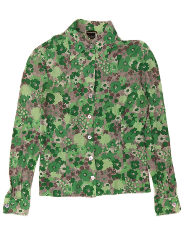 Cămașă pentru femei LUISA SPAGNOLI UK 12 Medium Green Floral