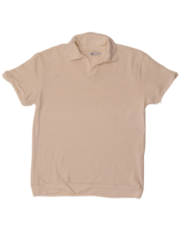 Tricou polo pentru bărbați Zara, mic alb