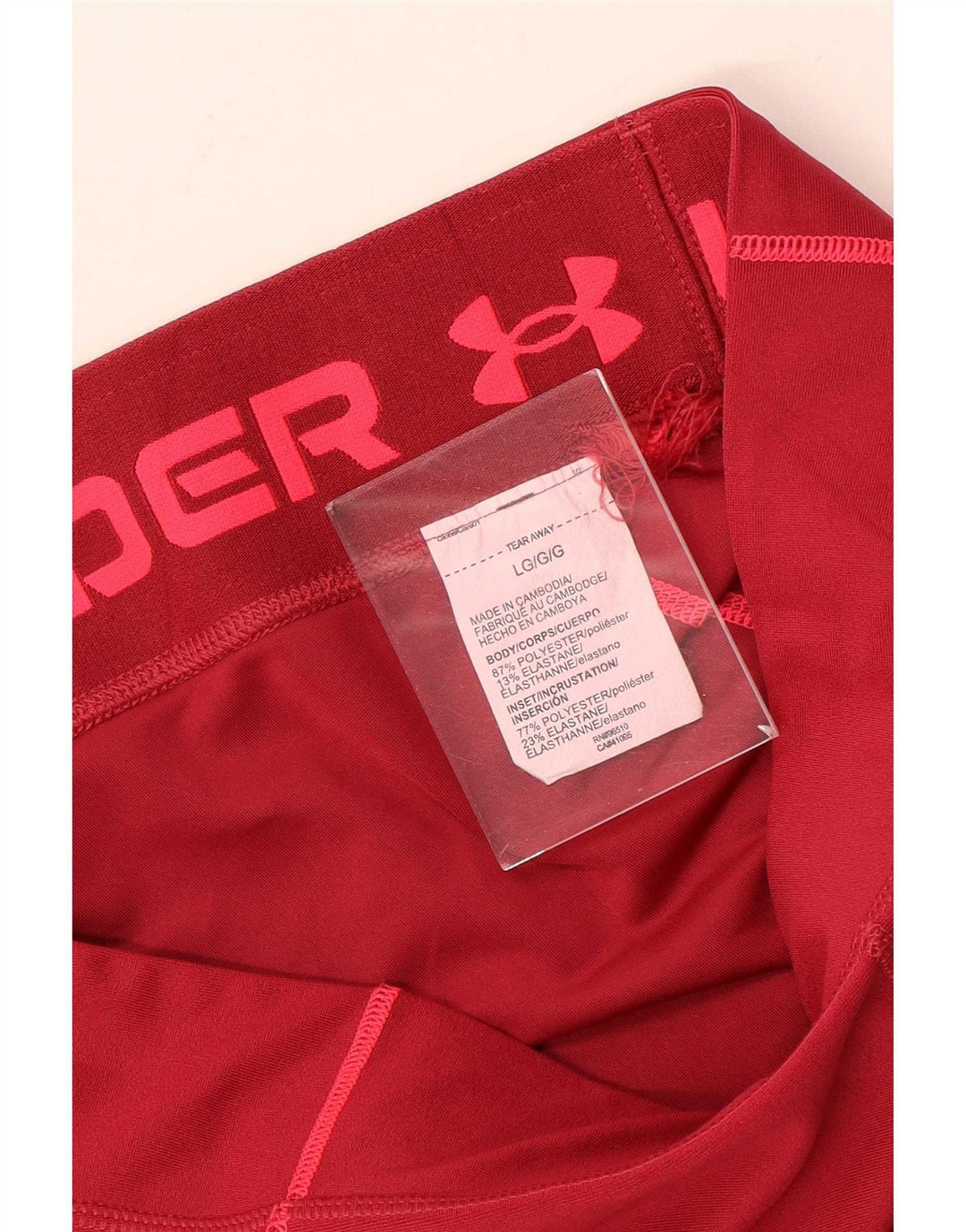 Pantaloni scurti sport Under Armour pentru femei UK 14 Large Red