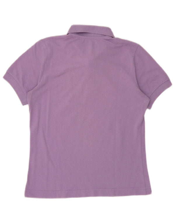 Tricou polo Kappa pentru femei UK 12, bumbac violet mediu