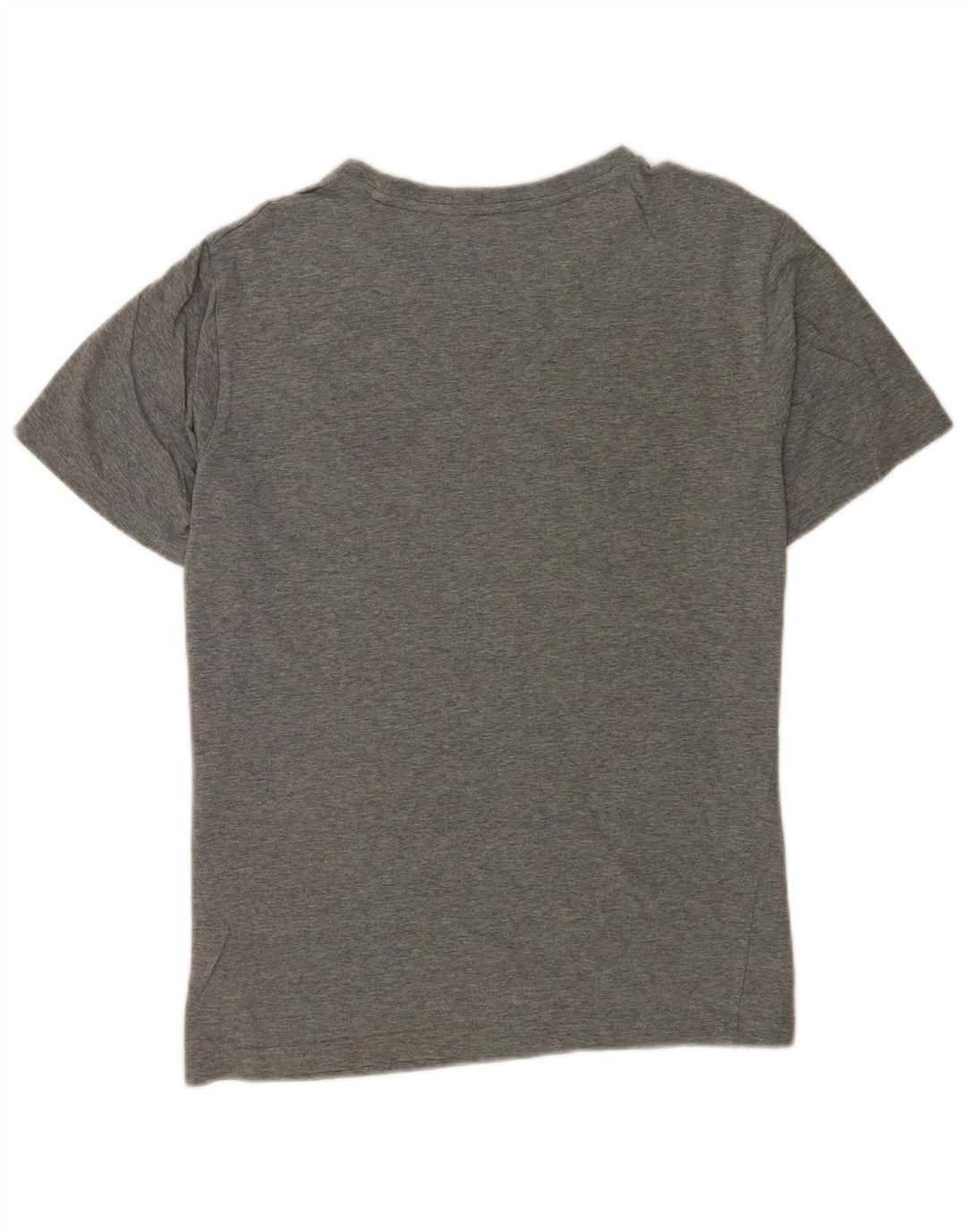 Tricou cu grafic Puma pentru bărbați Top din bumbac cu pete gri mediu