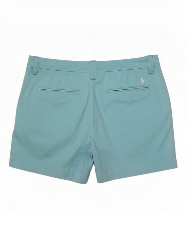 Pantaloni scurți chino Polo Ralph Lauren pentru femei US 10 Large W32 Blue Bumbac