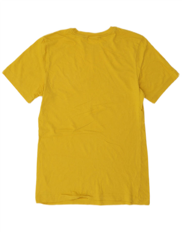 Tricou grafic Nike pentru bărbați Top mic din bumbac galben