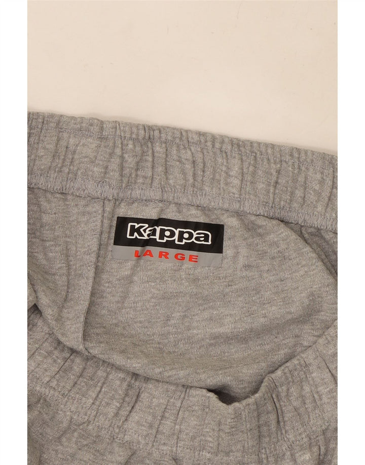 Pantaloni de trening KAPPA pentru bărbați Joggeri mari, gri