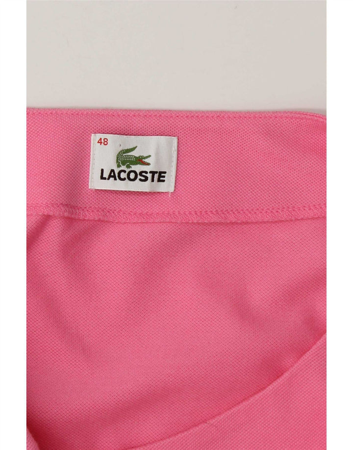 Rochie de bază fără mâneci pentru femei Lacoste Mărimea 48 XL roz