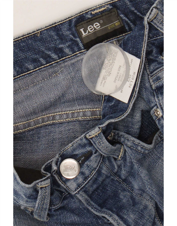 Blugi Lee Knox Straight pentru femei W28 L28 Bumbac albastru