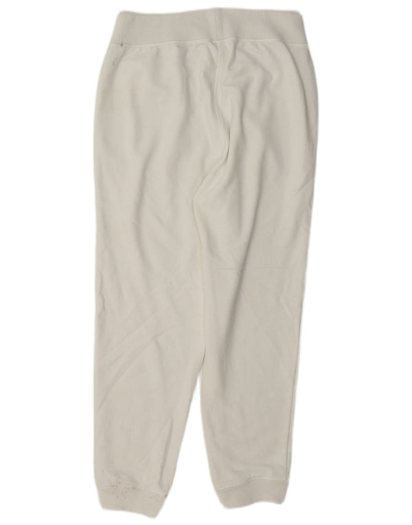 Pantaloni de trening grafic pentru femei Hugo Boss Pantaloni de jogging UK 14 Medium White