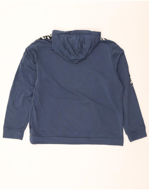 Jumper Puma pentru bărbați, cu capota, XL, albastru, bumbac